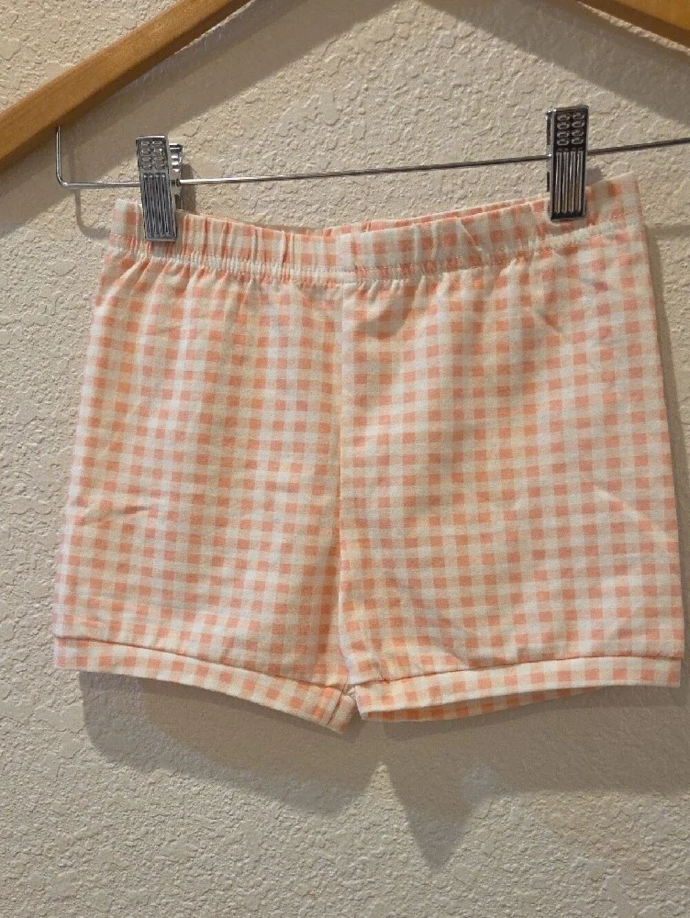 SweetHoney New without  Tags Girls Light Pink & White Elastic-Waist Soft  Shorts